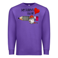Purple my students stole my heart Premium Sweatshirt - Bettercallsaul
