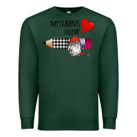 Sports Green my students stole my heart Premium Sweatshirt - Bettercallsaul