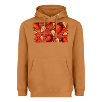Meerkat Strawberry Background Heavyweight Hoodie - Bettercallsaul