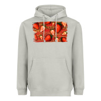 Moon Dust Strawberry Background Heavyweight Hoodie - Bettercallsaul