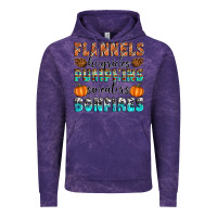 Cloud Purple Flannels Hayrides Pumpkins Sweaters Bonfires Vintage Hoodie - Artiststas