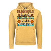 Vintage Mustard Flannels Hayrides Pumpkins Sweaters Bonfires Vintage Hoodie - Artiststas