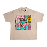 French Oak mom mama mommy with hearts Urban Heavy Tee - AdoDesignShop