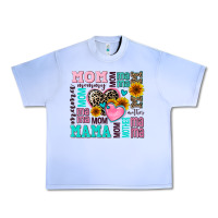 Grape Ice mom mama mommy with hearts Urban Heavy Tee - AdoDesignShop