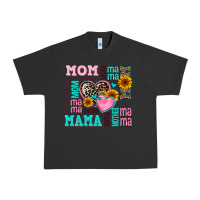 Pigment Black mom mama mommy with hearts Urban Heavy Tee - AdoDesignShop