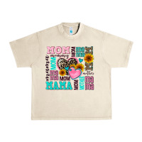 Sandshell mom mama mommy with hearts Urban Heavy Tee - AdoDesignShop