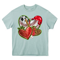 Arona baseball with strawberry hearts Heavy Core Tee - texasbilliewilder