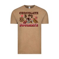 Vintage Coffee chocolate is my soulmate Vintage Tee - AdoDesignShop