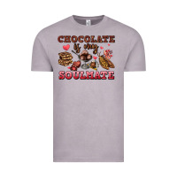 Vintage Zinc chocolate is my soulmate Vintage Tee - AdoDesignShop