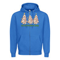 True Royal oh christmas tree cake Zipper Hoodie - MaliasSmallBusiness