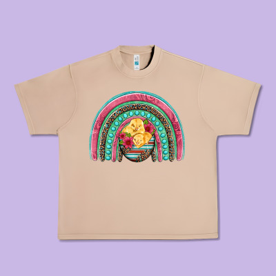 Hatched Egg Easter Chicks Rainbow Urban Heavy Tee Designed By Artiststas