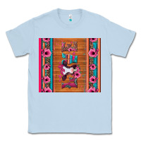 Dusty Blue love baby calf valentine's day Classic Tee - Jasminsmagicworld