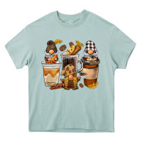 Arona Coffee gnome Heavy Core Tee - BarkalooDesign