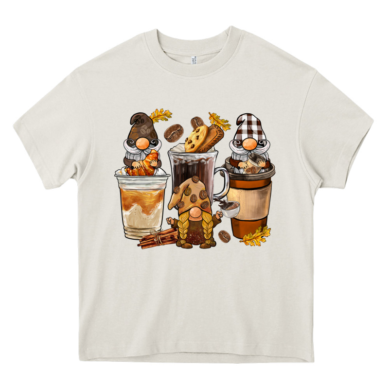 Coffee Gnome Heavy Core Tee by BarkalooDesign | Teevron