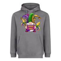Storm mardi gras gnomes fleur de lis Heavyweight Hoodie - RanaPortraitStore