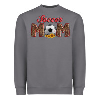Storm soccer mom with ball and sunflower Heavyweight Sweatshirt - Artiststas