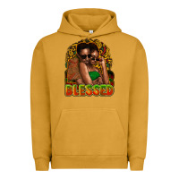 Pigment Peanut Butter Black couple blessed Urban Hoodie - HowdyJamesFarm