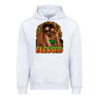 White Black couple blessed Urban Hoodie - HowdyJamesFarm