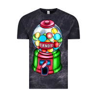 Cloud Black candy machine Vintage Tee - AdoDesignShop