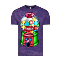 Cloud Purple candy machine Vintage Tee - AdoDesignShop
