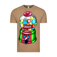 Vintage Coffee candy machine Vintage Tee - AdoDesignShop
