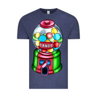 Vintage Denim candy machine Vintage Tee - AdoDesignShop