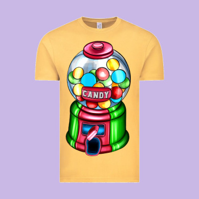 Candy Machine Vintage Tee Designed By Adodesignshop