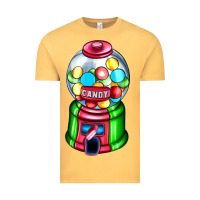 Vintage Mustard candy machine Vintage Tee - AdoDesignShop