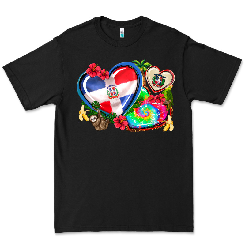 Western Leopard  Dominican Republic  Hearts Premium Tee by AdoDesignShop | Teevron