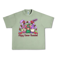 Oil Green happy easter gnomies rainbow Urban Heavy Tee - Artiststas