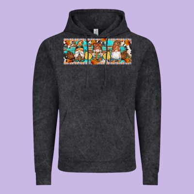 Fall Gnomes Vintage Hoodie Designed By Artiststas
