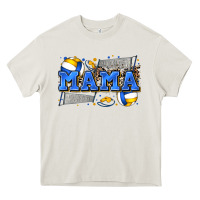 Cream mama volleyball Heavy Core Tee - Zillion Design Studio