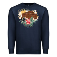 Navy Take No Bull Floral Rodeo Premium Sweatshirt - Bettercallsaul