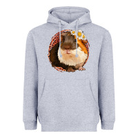 Heather Grey Guinea Pig Heavyweight Hoodie - Bettercallsaul