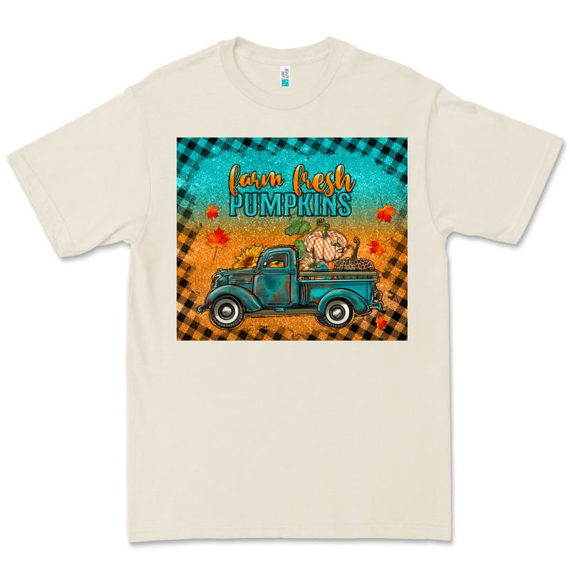 Farm Fresh Pumpkins Tumbler Premium Tee by RanaPortraitStore | Teevron