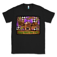 Black happy mardi gras y'all cow Classic Tee - Jasminsmagicworld