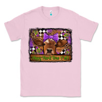 Bubblegum Pink happy mardi gras y'all cow Classic Tee - Jasminsmagicworld