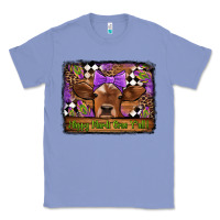 Colony Blue happy mardi gras y'all cow Classic Tee - Jasminsmagicworld
