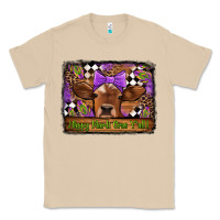 Mushroom happy mardi gras y'all cow Classic Tee - Jasminsmagicworld