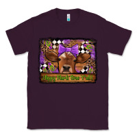Plum happy mardi gras y'all cow Classic Tee - Jasminsmagicworld
