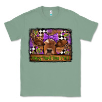 Sage happy mardi gras y'all cow Classic Tee - Jasminsmagicworld