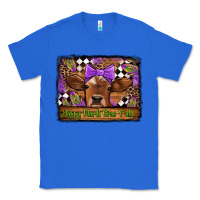 True Royal happy mardi gras y'all cow Classic Tee - Jasminsmagicworld