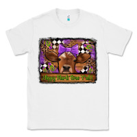 White happy mardi gras y'all cow Classic Tee - Jasminsmagicworld