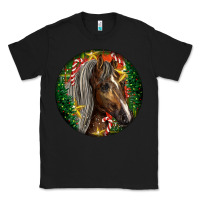 Black Tennessee Horse Christmas Classic Tee - LillyAllenDesigns