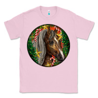 Bubblegum Pink Tennessee Horse Christmas Classic Tee - LillyAllenDesigns