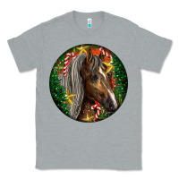 Heather Grey Tennessee Horse Christmas Classic Tee - LillyAllenDesigns