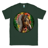 Sports Green Tennessee Horse Christmas Classic Tee - LillyAllenDesigns
