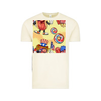 Vintage Arctic patriotic hotdog ice cream donat Vintage Tee - BundleAndBundleShop