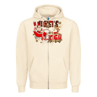 Sandshell nurses sleigh all day Zipper Hoodie - MaliasSmallBusiness