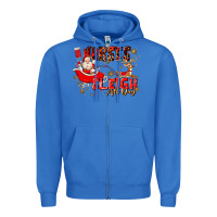 True Royal nurses sleigh all day Zipper Hoodie - MaliasSmallBusiness